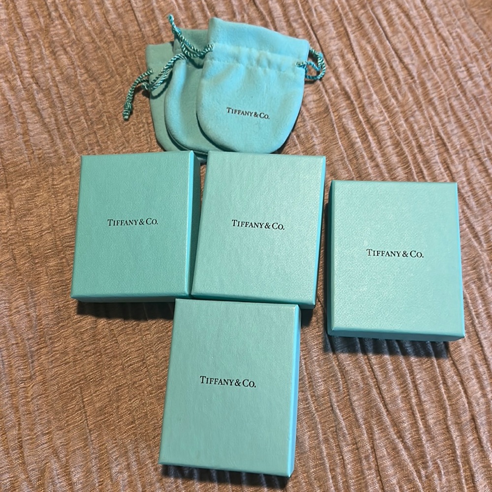 Authentic - Tiffany gift box boxes and bags